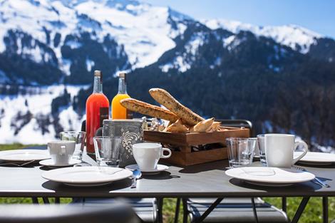 Springtime in the mountains at La Clusaz