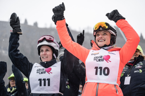Skier pour la vie, quel beau défi ! Le Groupe PVG soutient Glisse en Coeur